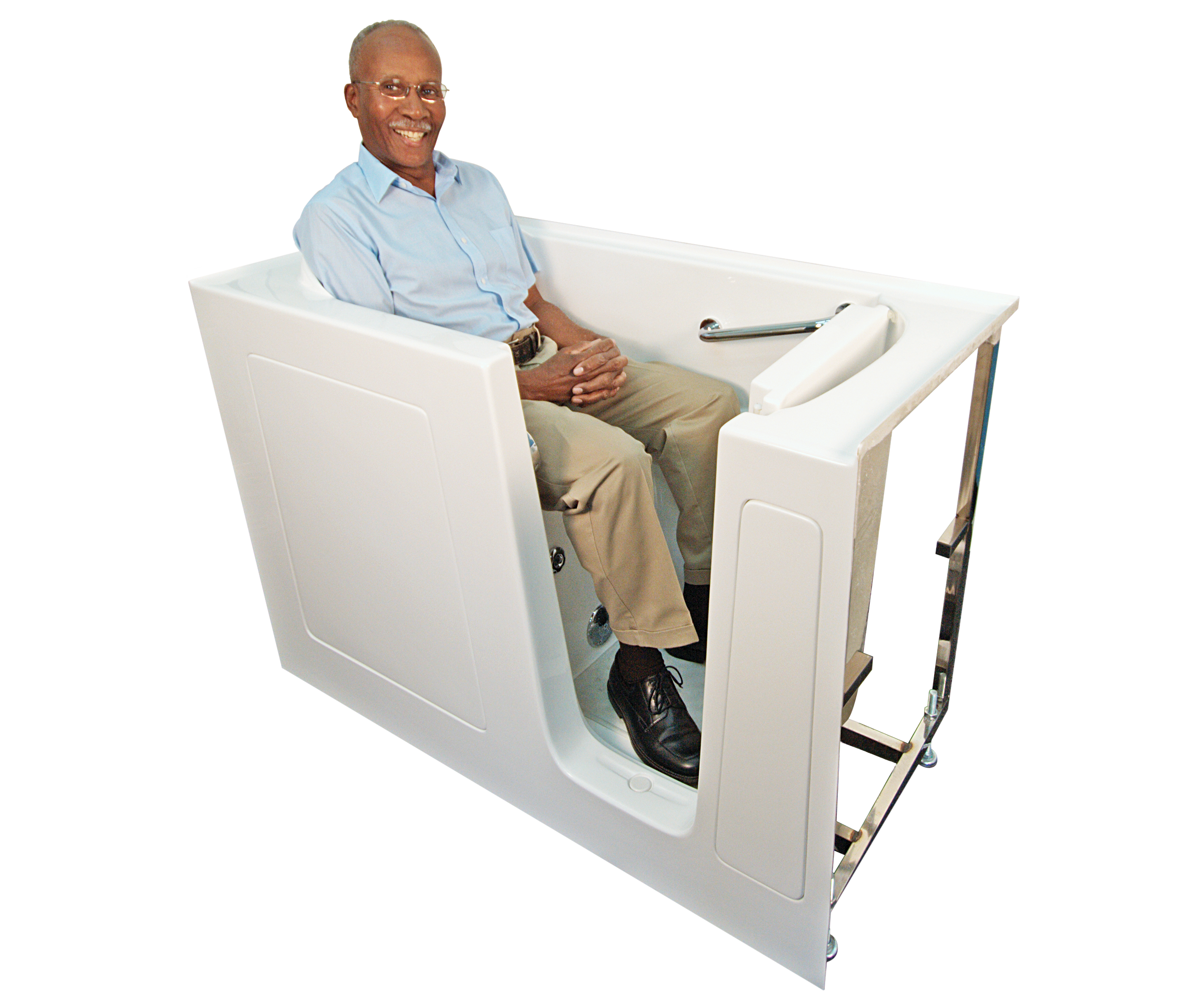 Bliss Walk-in Bathtub Model B2651 with Bather