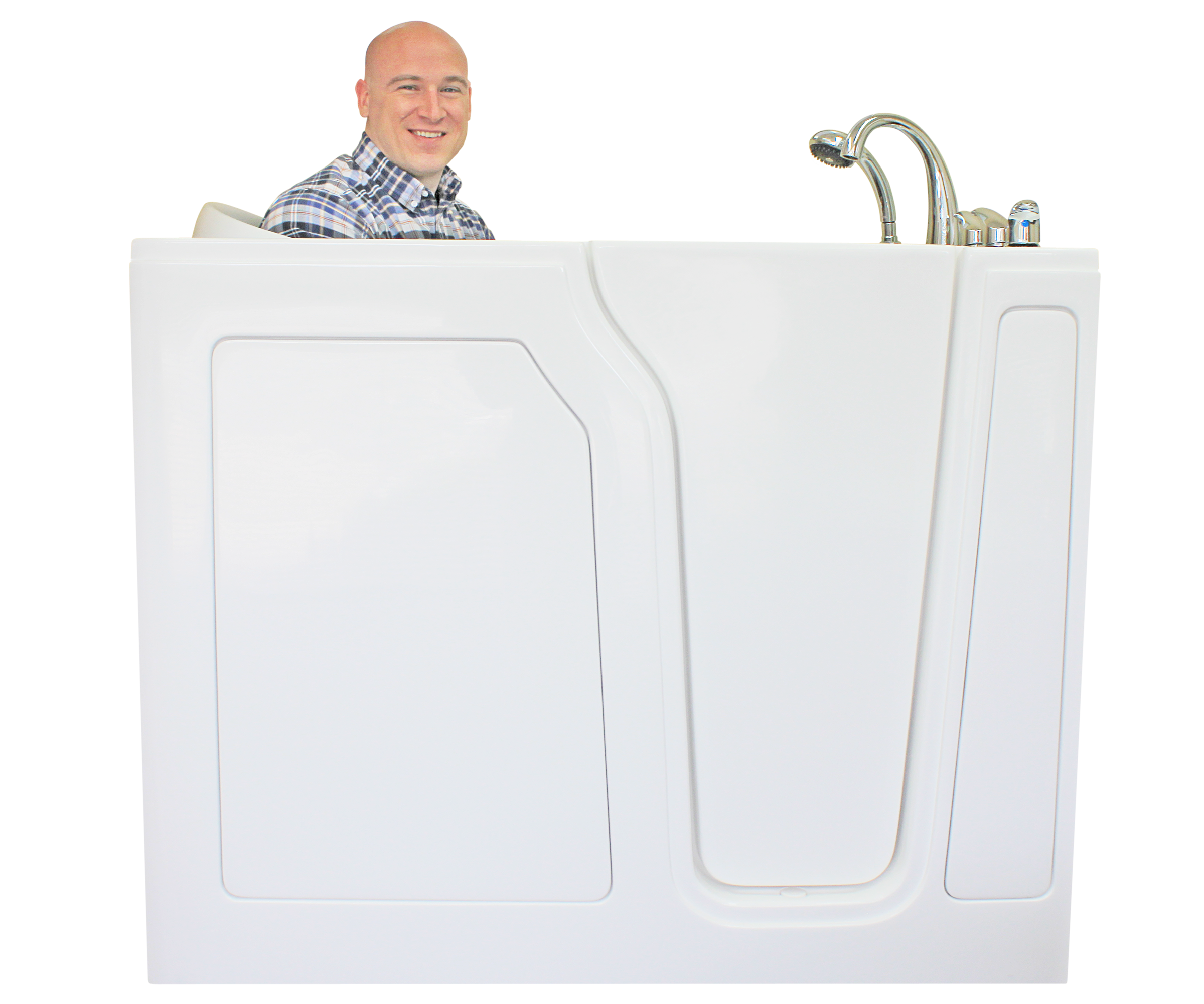 Bliss Walk-in Bathtub Model B2851 with Bather
