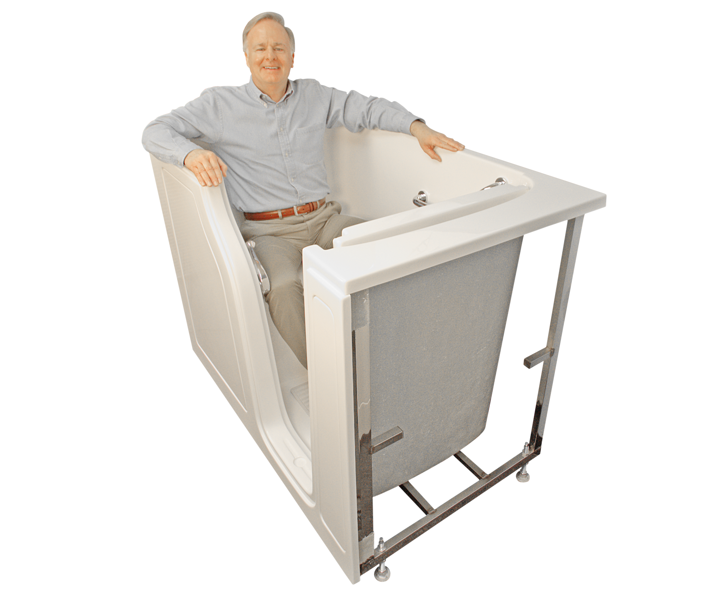 Bliss Walk-in Bathtub Model B3355 with Bather